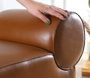 Atelier Del Sofa Rohin Deri Puf - Marrón